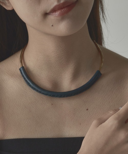 crescioni クレッシオーニ ネックレス crescioni/クレッシオーニ union necklace ラティーゴレザー