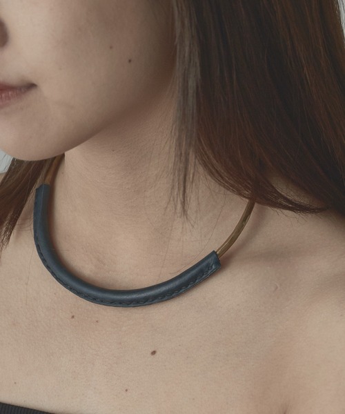 Crescioni（クレッシオーニ）の「crescioni/クレッシオーニ kiva bracelet ラティーゴレザー チョーカーネックレス（ネックレス・レディース・その他1/その他/その他4/その他3/その他2・FREE）」の20枚目の写真