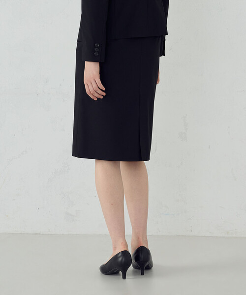 COMME CA ISM（コムサイズム）の「【セットアップ対応】SUPER-TEX ウール混トロピカルストレッチ タイトスカート（スーツスカート・レディース・ブラック・X-SMALL/SMALL/MEDIUM/LARGE/X-LARGE）」の5枚目の写真