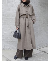 ステンカラーコート ベルト」に該当するジャケット/アウター