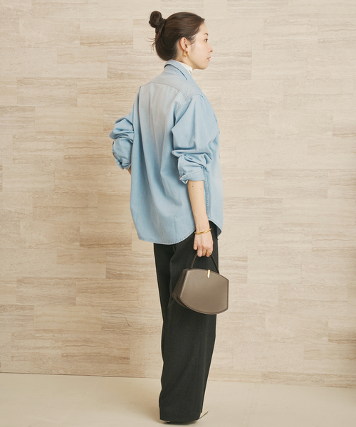 plage（プラージュ）の「DENIM シャツ（シャツ/ブラウス・レディース・サックスブルー/ブルー系その他・FREE）」の17枚目の写真