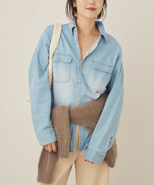DENIM シャツ（シャツ/ブラウス）｜Plage（プラージュ）のファッション