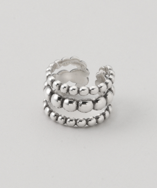 IENA(イエナ)の「PHILIPPE AUDIBERT/フィリップ・オーディベール BG3151 Guilan ring リング(リング・レディース・シルバー・FREE)」の1枚目の写真