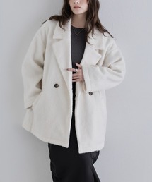 ECLAM（クラム）の「シャギーダブルテーラードジャコット（その他アウター）」