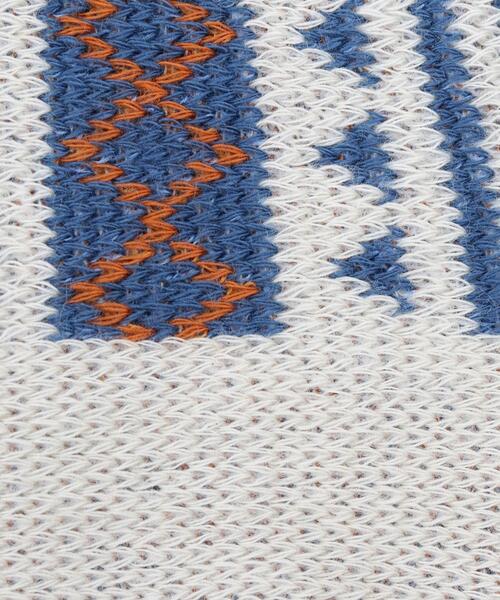 TAKEO KIKUCHI（タケオキクチ）の「フェアアイル柄ソックス（ソックス/靴下・メンズ・オレンジ系9/ホワイト系7/ブルー系その他6・00）」の7枚目の写真