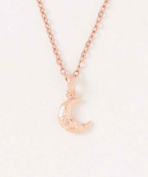 MINI moon necklace/【ハワイアンジュエリー】【サージカルステンレス