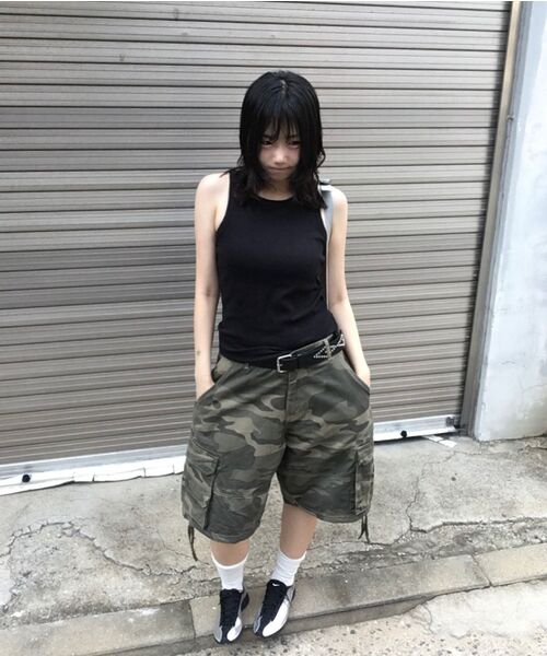 MUSINSA STANDARD WOMAN（ムシンサスタンダードウーマン）の「ウィメンズエッセンシャルタンクトップ[ブラック]（Tシャツ/カットソー・レディース・その他・MEDIUM/LARGE/X-SMALL/SMALL）」の8枚目の写真