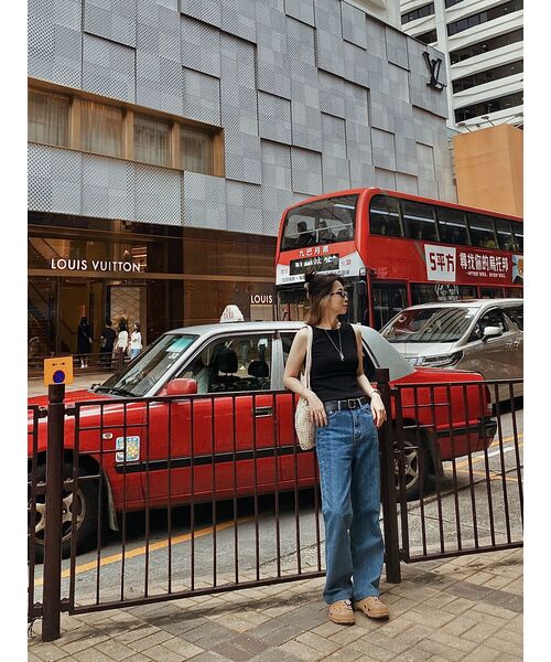 MUSINSA STANDARD WOMAN（ムシンサスタンダードウーマン）の「ウィメンズエッセンシャルタンクトップ[ブラック]（Tシャツ/カットソー・レディース・その他・MEDIUM/LARGE/X-SMALL/SMALL）」の20枚目の写真