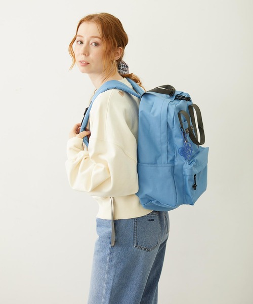 MILKFED.(ミルクフェド)の「BFF BACKPACK(バックパック/リュック・レディース・ライトブルー/ブラック/ネイビー/パープル・ONE SIZE)」の6枚目の写真