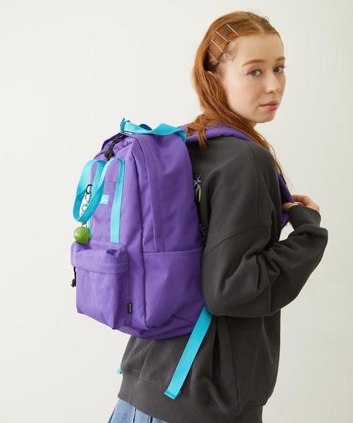 MILKFED.(ミルクフェド)の「BFF BACKPACK(バックパック/リュック・レディース・ライトブルー/ブラック/ネイビー/パープル・ONE SIZE)」の13枚目の写真