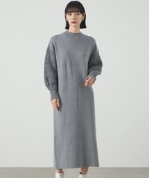 CAST:（キャストコロン）の「【1枚で着映える】スタッズニットワンピース（ワンピース）」