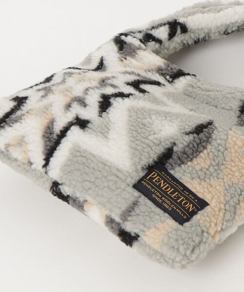 PENDLETON（ペンドルトン）の「【 PENDLETON / ペンドルトン 】ジャガードボアミニトートバッグ（トートバッグ・レディース・グレー/ベージュ・FREE）」の9枚目の写真