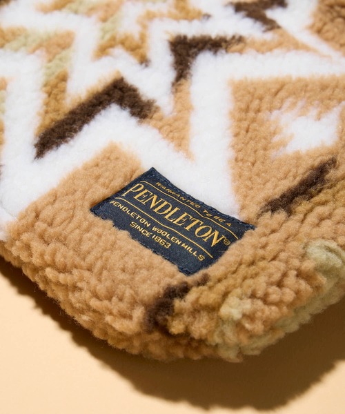 PENDLETON（ペンドルトン）の「【 PENDLETON / ペンドルトン 】ジャガードボアミニトートバッグ（トートバッグ・レディース・グレー/ベージュ・FREE）」の3枚目の写真