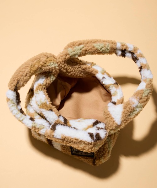 PENDLETON（ペンドルトン）の「【 PENDLETON / ペンドルトン 】ジャガードボアミニトートバッグ（トートバッグ・レディース・グレー/ベージュ・FREE）」の4枚目の写真