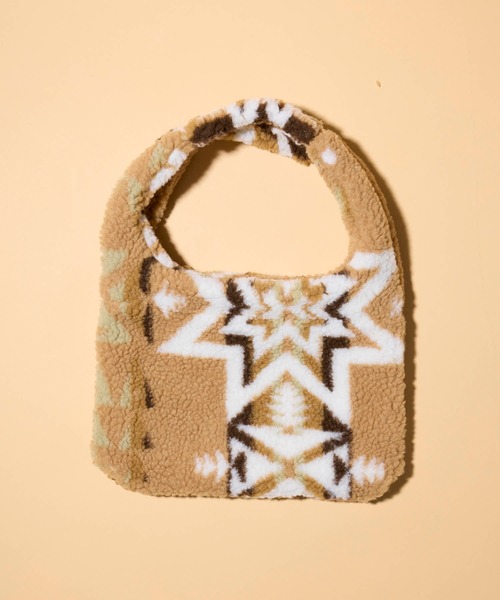 PENDLETON（ペンドルトン）の「【 PENDLETON / ペンドルトン 】ジャガードボアミニトートバッグ（トートバッグ・レディース・グレー/ベージュ・FREE）」の8枚目の写真