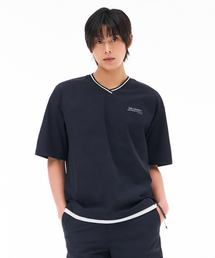 CHASECULT（チェイスカルト）の「Men's Stretch V-Neck Short Sleeve T-Shirt - Navy（Tシャツ/カットソー・メンズ）」