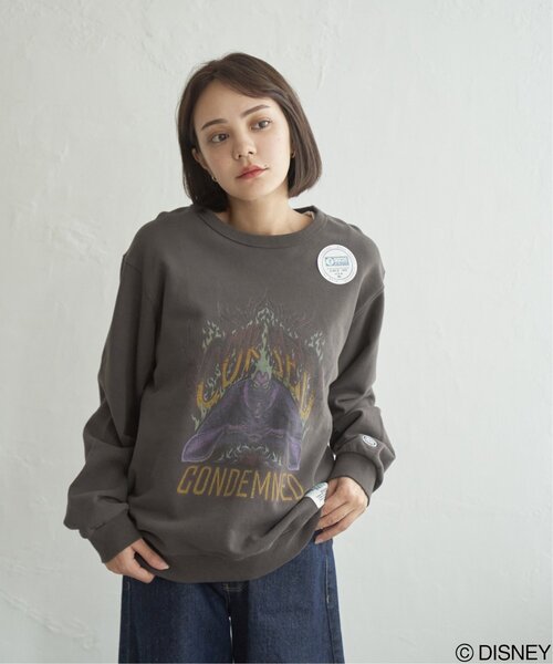 notch.（ノッチ）の「DISCUS ATHLETIC Disney Villains スウェット（スウェット・レディース・ブラック/チャコール/ダークグレー・M）」の11枚目の写真