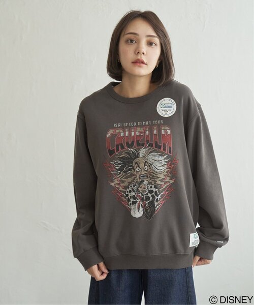 notch.（ノッチ）の「DISCUS ATHLETIC Disney Villains スウェット（スウェット・レディース・ブラック/チャコール/ダークグレー・M）」の18枚目の写真