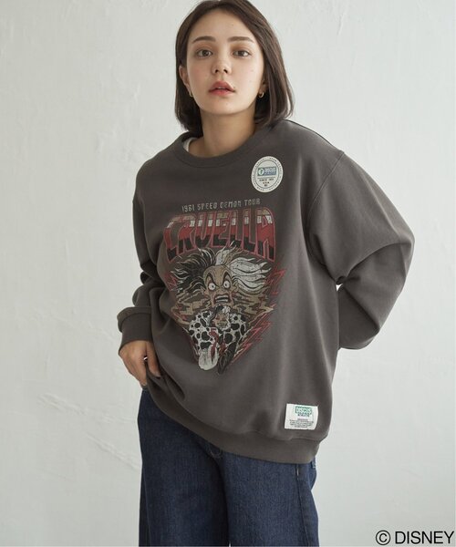 notch.（ノッチ）の「DISCUS ATHLETIC Disney Villains スウェット（スウェット・レディース・ブラック/チャコール/ダークグレー・M）」の19枚目の写真