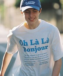 フレンチTシャツ（ホワイト/ウォーター）