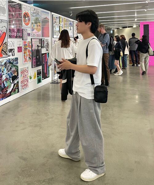 MUSINSA STANDARD（ムシンサスタンダード）の「[クールタンダード] ベーシッククルーネックTシャツ [クリーム]（Tシャツ/カットソー・メンズ・その他・SMALL/MEDIUM/LARGE/X-LARGE/XX-LARGE/XXX-LARGE）」の5枚目の写真
