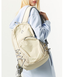 NDY（エヌディーワイ）の「(nerdy) Almond Backpack Ivory（バックパック/リュック）」