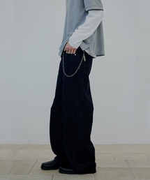 NUAKLE（ヌアクル）の「Non-Fade Indigo Jean_Deep Blue（デニムパンツ）」