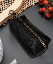 DiamondHearts（ダイヤモンドハーツ）の「ファスナー付きコンパクトPUレザーライクキーケース（キーケース/キーアクセサリー）」