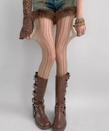 WEGO | WEGO/ラインレースタイツ(タイツ/ストッキング)