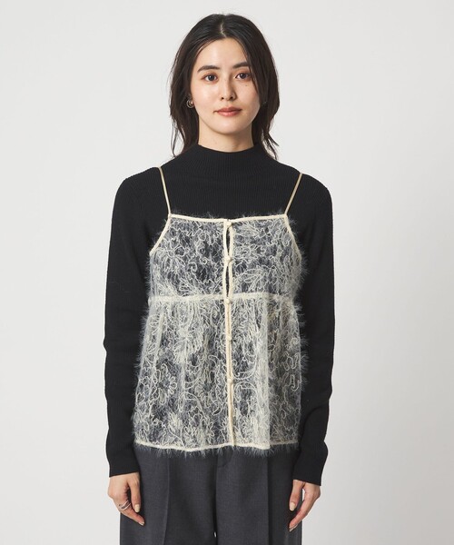 セール】シアー レース キャミソール（ベスト）｜green label relaxing