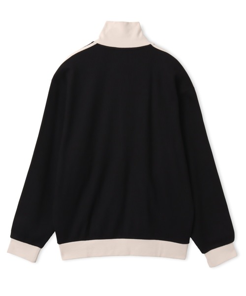 adidas(アディダス)の「adidas WAFFLE CLASSIC TRACK TOP / アディダス ワッフル クラシック トラックトップ【SP】(その他アウター・メンズ・ブラック・XS/S/M/L/XL/XXL)」の9枚目の写真