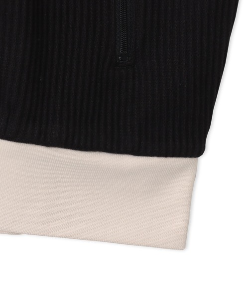 adidas(アディダス)の「adidas WAFFLE CLASSIC TRACK TOP / アディダス ワッフル クラシック トラックトップ【SP】(その他アウター・メンズ・ブラック・XS/S/M/L/XL/XXL)」の8枚目の写真