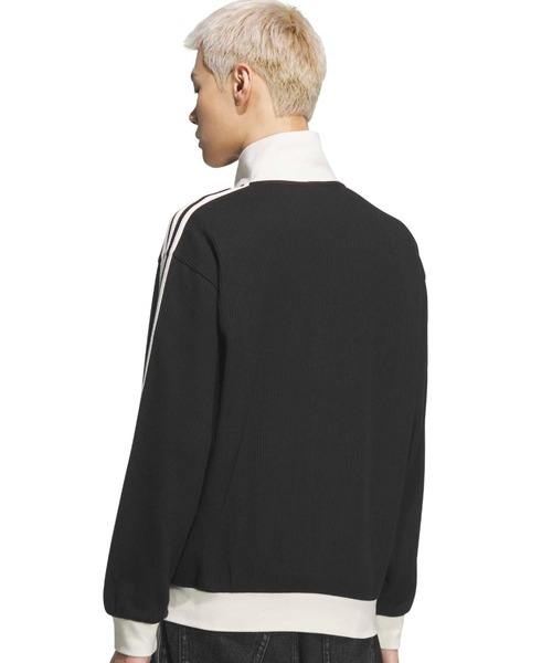 adidas(アディダス)の「adidas WAFFLE CLASSIC TRACK TOP / アディダス ワッフル クラシック トラックトップ【SP】(その他アウター・メンズ・ブラック・XS/S/M/L/XL/XXL)」の10枚目の写真