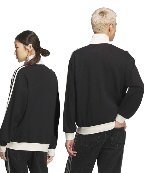 adidas(アディダス)の「adidas WAFFLE CLASSIC TRACK TOP / アディダス ワッフル クラシック トラックトップ【SP】(その他アウター・メンズ・ブラック・XS/S/M/L/XL/XXL)」の13枚目の写真
