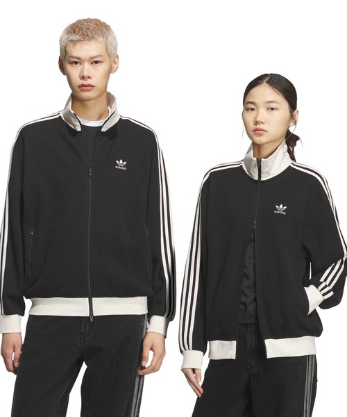 adidas(アディダス)の「adidas WAFFLE CLASSIC TRACK TOP / アディダス ワッフル クラシック トラックトップ【SP】(その他アウター・メンズ・ブラック・XS/S/M/L/XL/XXL)」の12枚目の写真
