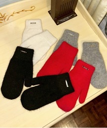 レディースの手袋（ブラック/黒色系・ミトン）ファッション通販 - ZOZOTOWN