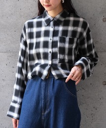 CIEL'AIR | CHECK SHORT SHIRT(チェックショートシャツ)(シャツ/ブラウス)