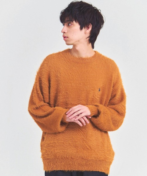 U.S. POLO ASSN.（ユーエスポロアッスン）の「US POLO ASSN ｸﾙｰｾｰﾀｰ（ニット/セーター・メンズ・ブラック/ダークオレンジ・M/L/XL）」の19枚目の写真