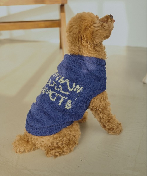 common gull products.(コモンガルプロダクツ)の「ほたて色のcommon gull products. dog kint(ペットウェア・レディース・ネイビー/ピンク系/ホワイト系・SMALL/MEDIUM/LARGE)」の9枚目の写真