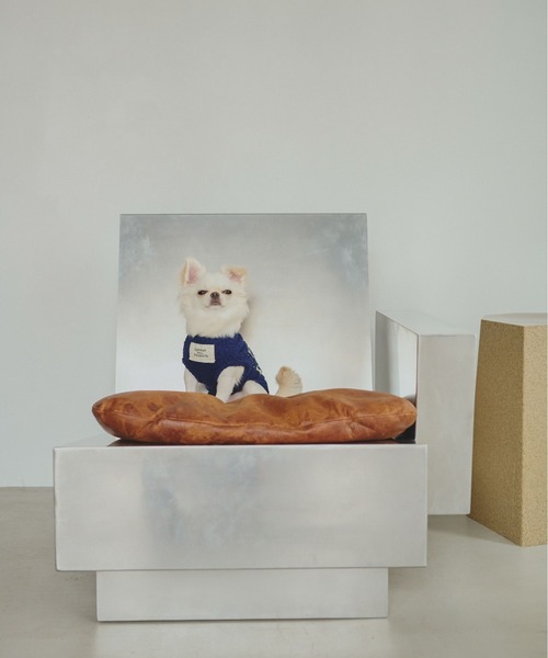 common gull products.(コモンガルプロダクツ)の「ほたて色のcommon gull products. dog kint(ペットウェア・レディース・ネイビー/ピンク系/ホワイト系・SMALL/MEDIUM/LARGE)」の21枚目の写真