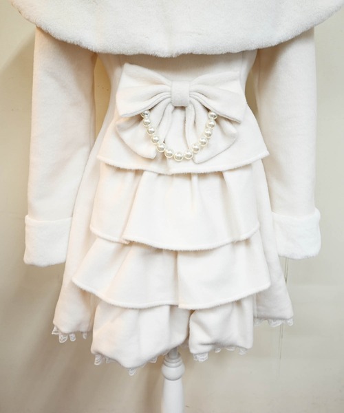 TETOYちゃんコラボ】クロスリボンケープ付きコート（その他アウター