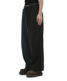 【DEFGARMENTS】STRIPE SWEAT PANTS