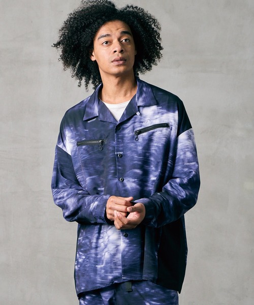 VIRGOwearworks(ヴァルゴウェアワークス)の「FOREST SIGN LONGSHIRT(シャツ/ブラウス・メンズ・グリーン/ネイビー/ブラック・2/3/4)」の3枚目の写真