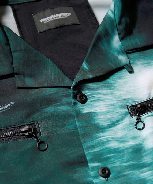 VIRGOwearworks(ヴァルゴウェアワークス)の「FOREST SIGN LONGSHIRT(シャツ/ブラウス・メンズ・グリーン/ネイビー/ブラック・2/3/4)」の18枚目の写真