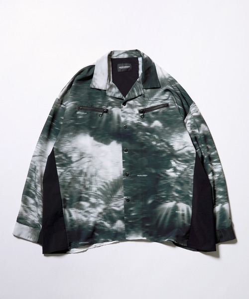 VIRGOwearworks(ヴァルゴウェアワークス)の「FOREST SIGN LONGSHIRT(シャツ/ブラウス・メンズ・グリーン/ネイビー/ブラック・2/3/4)」の4枚目の写真
