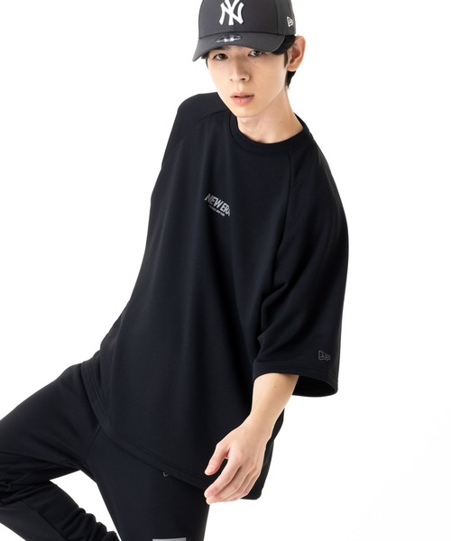 NEW ERA（ニューエラ）の「ニューエラ パフォーマンスアパレル 半袖Tシャツ（Tシャツ/カットソー・メンズ・グレー/ブラック・XXL/XL/L/M/S）」の4枚目の写真