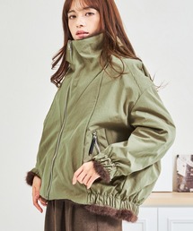 MISCH MASCH | ZOZO限定 ファー襟ボリュームブルゾン(ブルゾン)