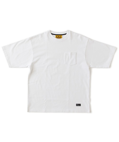 FAT（エフエイティー）の「POCKETee（Tシャツ/カットソー・メンズ・ホワイト/ターコイズブルー/ブラック/オレンジ/グリーン・JUMBO(XXL)/FAT(XL)/SKINNY(L)/TITCH(M)）」の2枚目の写真