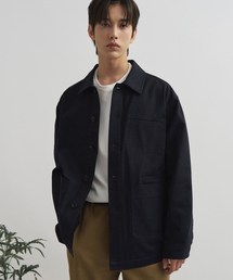 DRAW FIT（ドローフィット）の「ガーニーポケットチョアジャケット [ネイビー]（その他アウター）」
