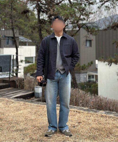 DRAW FIT（ドローフィット）の「ガーニーポケットチョアジャケット [ネイビー]（その他アウター・メンズ・その他・MEDIUM/LARGE/X-LARGE）」の5枚目の写真